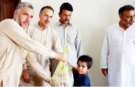 Khyber Education Acedmy Distributed food items in poor