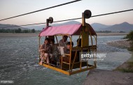 Mingora City People goes to River swat for cooling