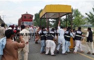 villager of Parry barikot are against the toll palaza in parry road