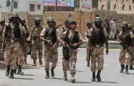 کراچی ، رینجرز اور پولیس کیساتھ دہشت گردوں کا جھڑپ 8 ہلاک