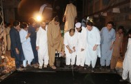 Night Time Fazal Hakeem visit Developmental work