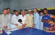National Hope Table Tenus Tournament Started in Barikot Swt