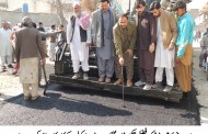 ٓچیئرمین ڈیڈک فضل حکیم خان کا گلکدہ روڈ کا معائینہ 