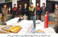ریسکیو1122محفوظ پاکستان بنانے میں بنیادی کردار ادا کررہے ہیں/ڈسٹرکٹ ایمرجنسی آفیسر عمران خان