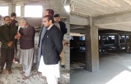چیئرمین ڈیڈک فضل حکیم خان کا تعمیرہونے والے وکلاء چیمبر اور کارپارکنگ کا معائینہ ، کام تیز کرنے کا مطالبہ