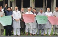 اسلام اباد میں صحافیوں پر تشدد کیخلاف سوات کے صحافیوں کا احتجاج