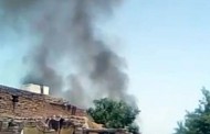 پشاور میں جنگی جہاز گر کر تباہ‎
