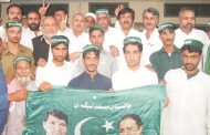 مراد سعید کے محلے کے لوگ مسلم لیگ ن میں شامل ہوگئے