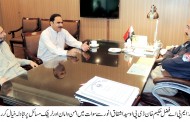 ایم پی اے فضل حکیم خان کا قیام امن کے حوالے سے ڈی پی او سوات سے اہم ملاقات 