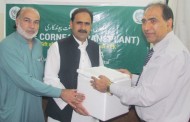 ایم پی اے فضل حکیم خان نے آئی ویلفیئرہسپتال کو عطیہ کردیئے