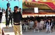 ڈی پی او سوات کاپولیس کانستیبل بھرتی کیلئے امتحانی مرکز کا دورہ