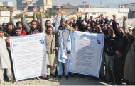 معذورافرادکے عالمی دن کے موقع پرگو یائی اور سماعت سے محروم افراد کا مظاہرہ اور واک کا انعقاد