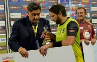 ٹی ٹین لیگ,شاہد آفریدی کی جارحانہ بلےبازی