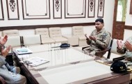 بریگیڈئیر کاشف کا کمشنر مالاکنڈسے ملاقات، اے سی بحرین کی وفات پر تعزیت