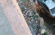 چارباغ، تیزرفتار موٹرکار نہر میں گرنے سے چارافراد زخمی