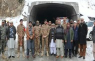 جی اوسی مالاکنڈڈویژن کا دورہ لواری ٹنل، سیاحوں کیلئے خوشخبری سنادی