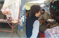 اے سی بابوزئی کا مینگورہ بازار میں چھاپے،  درجنوں قصائی جرمانہ، 6 قصائیوں کی دکانیں سیل