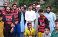 شوکت علی یوسفزئی کا شانگلہ میں شاپور سپورٹس گراونڈ کا دورہ