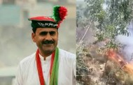 فضل حکیم نے منہ پر تالہ لگا دیا، سوات میں 16 سے زائد مقامات پر اگ نے ہزاروں پودوں کو جلادیا