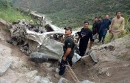 سوات سے بونیرجانیوالی موٹرکارکڑاکڑکی پہاڑی سے نیچے گرگئی ،3خواتین ایک بچہ جانبحق