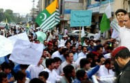 کشمیریوں کیساتھ اظہار یکجہتی ، سوات سمیت ڈویژن بھرمیں ریلیاں
