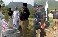 شہدائے پولیس قوم کے ہیروہیں، ان کے قربانیوں کے وجہ سے امن قائم ہیں, ضلعی پولیس آفیر سید اشفاق انور
