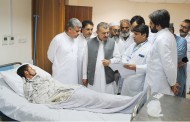 سیکرٹری صحت کاسیدو ہسپتال کے نئے بلڈنگ کا دورہ ، مریض سے معلومات حاصل کرلی