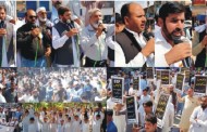 مٹہ میں واوچر سکول خیبر پختونخوا کے اساتذہ کا مٹہ چوک میں دھرنا پولیس نے جگہ جگہ پر ناکہ بندی