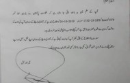 اے این پی کے ضلعی صدر ایوب اشاڑے کو تھریٹ لیٹر جاری