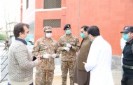کورونا وباء سے نجات کے لئے عوام کا تعاون ازحد ضروری ہے،جی او سی اعجاز مرزا