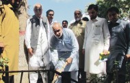 چیئرمین سوات پریس کلب شہزاد عالم نے پریس کلب میں پودے لگاکر شجر کاری مہم کا آغاز کردیا