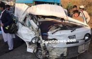 سوات، طلباء وطالبات کو سکول لے جانیوالے گاڑیوں میں تصادم متعدد زخمی