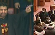 قومی اسمبلی میں شدید ہنگامہ آرائی،ڈپٹی اسپیکر نے اہم رہنما کو ایوان سے نکال دیا