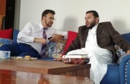 پاکستان بوائے سکاؤٹس کے کمشنر سردار وقار شہزاد ایڈوکیٹ اور  افضل خان کے درمیان ملاقات