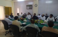 یونیورسٹی آف سوات کے مختلف شعبہ جات کے سربراہان کا اجلاس