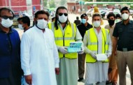 سوات کے بازاروں میں مفت ماسک اورسینیٹائزرتقسیم