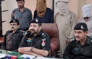 مردان، پولیس نے کامیاب کارروائی کرتے ہوئے 3کارلفٹروں کو گرفتارکرلیا