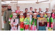 سوات:مینگورہ امانکوٹ میں تیرہ بچوں کی ختم القرآن پاک ناظرہ اور ترجمے کے ساتھ مکمل کرنےپر روحانی تقریب