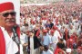 کرش مشینوں کی بندش کے خلاف احتجاجی مظاہرہ ،اپنے مطالبات کے لئے نعرے 