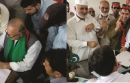 پی ٹی ائی کے سعید خان اور فضل مولانے ضمنی الیکشن کیلئے کاغذات جمع کرادیئے