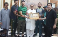 پاکستان کرکٹ ٹیم کے مایہ ناز کھلاڑی فخر زمان کا دورہ اسلامیہ کالج