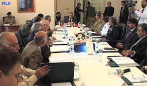 National Security Meeting In Islama Abad