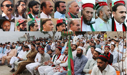 pp, jui, ji workers joined PTI  in swat