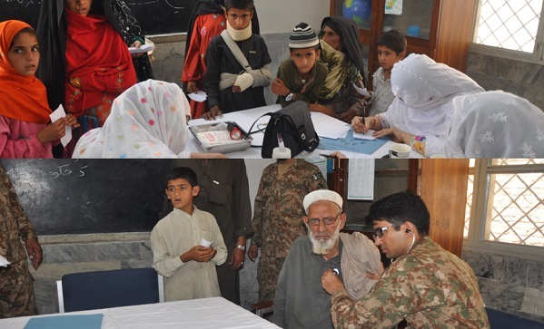 army free medical camp in sheen khwazkhela