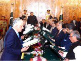 Federal Cabinet Take Oath From President Of Pakistan