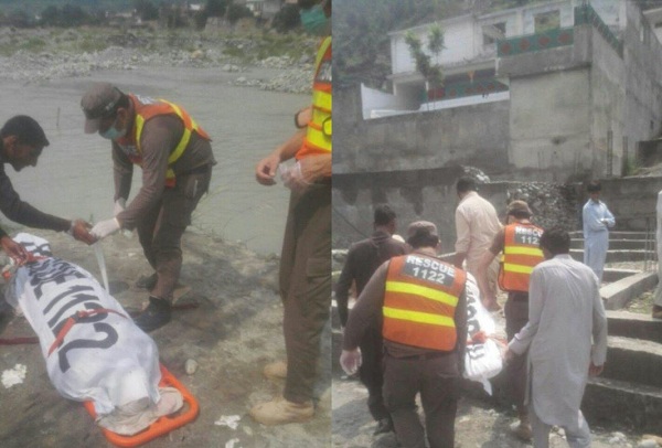 Another Dead Body Recovered from river swat in madyan