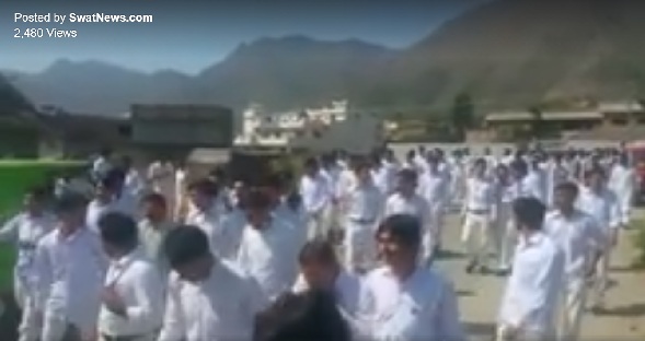 نجی نرسنگ کالج کے طلباکا کالج انتظامیہ کیخلاف احتجاج مظاہرہ