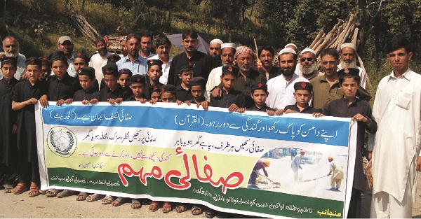 کبل ،ویلج کونسل توتانو بانڈئی 2 میں بھی صفائی مہم شروع