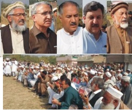 اصلاحی کمیٹی کانجو کی کوشش رنگ لے ائی، درینہ دشمن دوست بن گئے