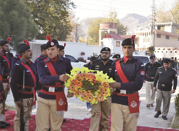 ڈی پی او واحمد محمود کی یاد گار شہدا پر حاضری